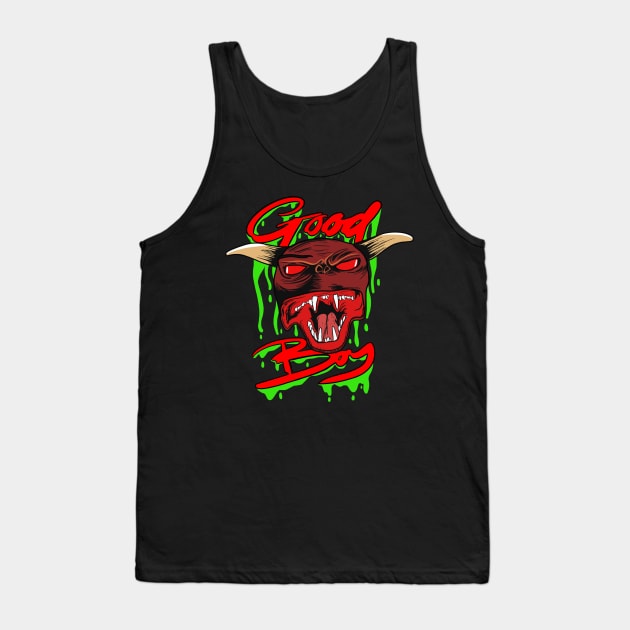 Ghostbusters Terror Dog Good Boy Tank Top by Jamie Collins